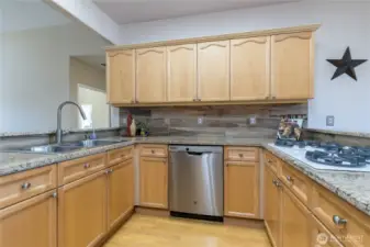 Spacious kitchen