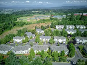 Community aerial view