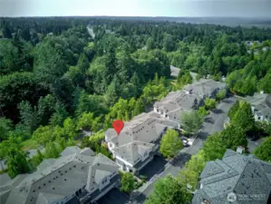 Pinpoint of unit within the community