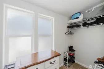 Right side of closet