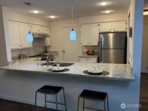 And a breakfast bar...