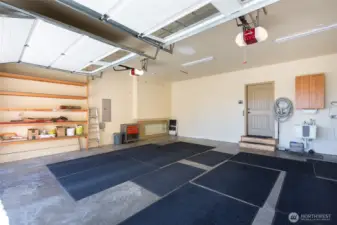 Sheetrocked Garage