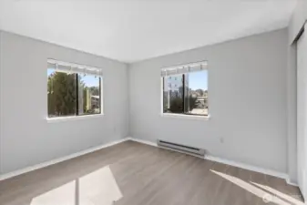 2nd Bedroom - great as bedroom and/ or home office.