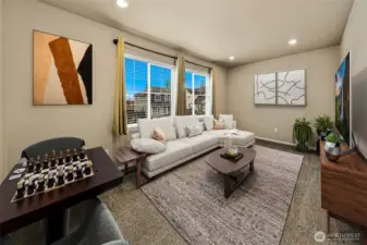 Bonus room. This photo has been virtually staged.