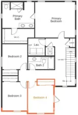 Second Floor Layout