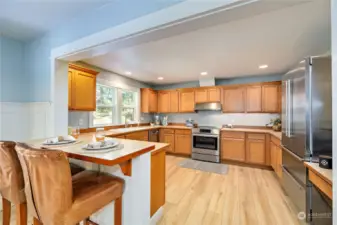 This cook kitchen is perfect for the home chef and diehard entertainer