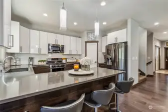 Immaculate Kitchen With Spacious Pantry