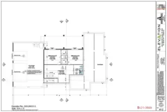 Floor Plan of Possible Home Option
