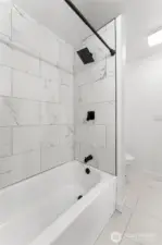 Shower with tile