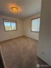 Vacant bedroom