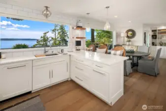 Every part of the home was designed to highlight the incredible views and maximize the natural light.