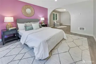 Oversized Primary Bedroom