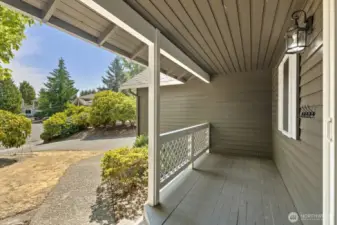 Plenty of room for multiple seating areas as you look out to your quiet, picturesque neighborhood.