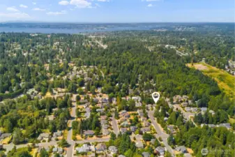 Unbeatable location close to tech campuses, prized Lake Washington schools, endless dining options, groceries, parks, and I-405.
