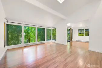 Living room & dining