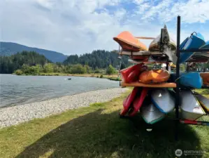 Sudden Valley community includes 5 lakeside beaches