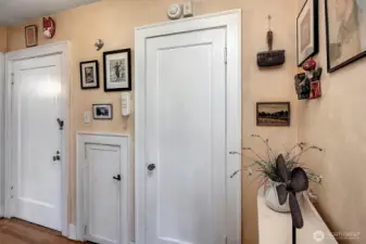 ~3 large closets in the unit