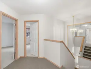 From the top of the stairs