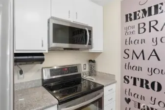 Kitchen with Stainless Appliances