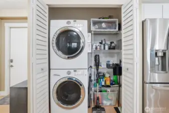 Washer/Dryer Pantry