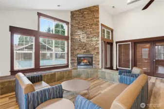 Community Rec Center with Fireplace