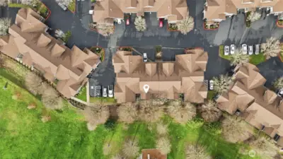 Aerial View of Condo Complex