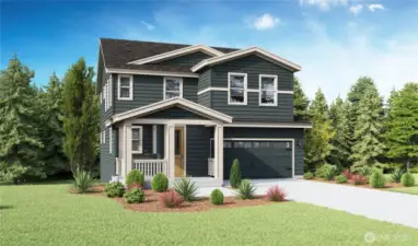 Exterior Elevation of a similar homesite