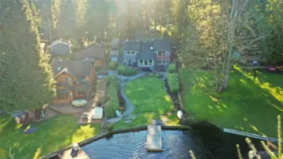 with your own private dock, you can boat, kayak or just fish with peace and enjoyment.