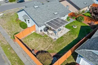 New fence is very attractive and provides privacy.