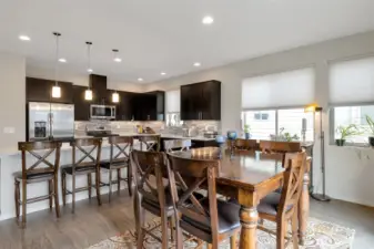 Dining Area to Kitchen