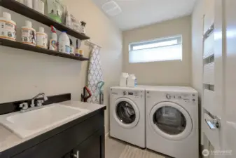 Laundry on 2nd Level