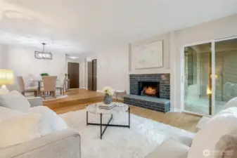 Lovely flowing gathering spaces!