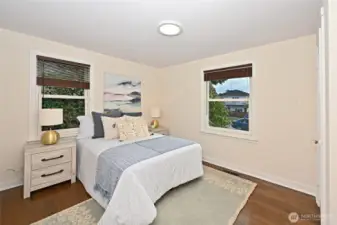 Third generously sized bedroom.