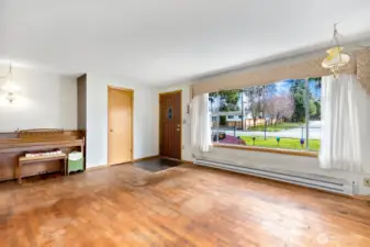 Hardwood floors throughout.