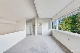 upper loft bedroom