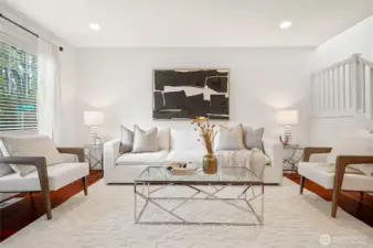 Light-filled formal living room.