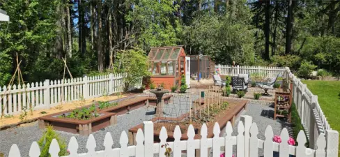 Enjoy a meal or afternoon beverage in your garden