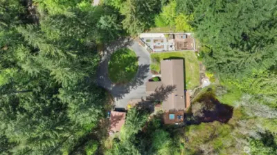 1.25 acres private oasis! Welcome home!