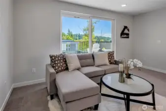 Rooftop den (photos of lot34, same floorplan)