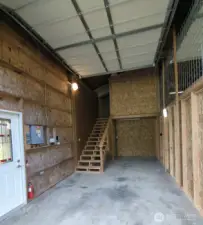 Office space upstairs