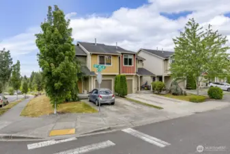 Nice corner lot as you enter the development