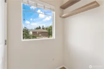Walk in closet