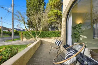 You will enjoy viewing the neighborhood from the front porch.