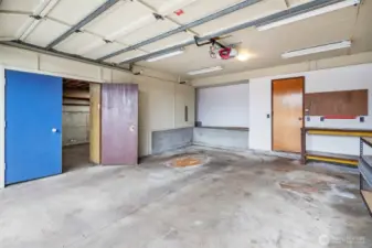 Two-car garage