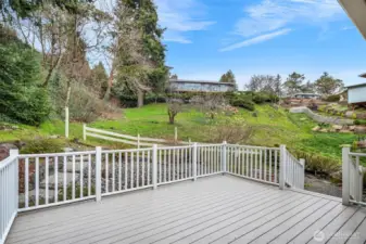 Back deck