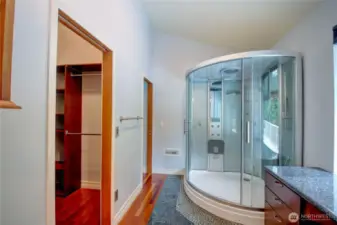 Primary Bathroom with Ariel Shower