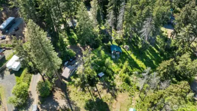 Aerial View of the property.