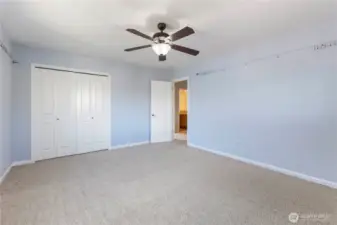 Additional view of the second bedroom.