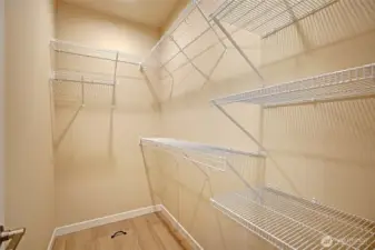 Primary Walk In Closet