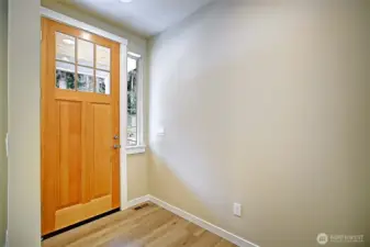 Interior Front Entroy